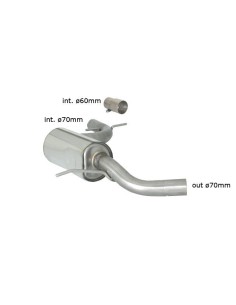 Centrale inox 57 0073 00 VW Golf VI 2 0 GTI TSI 155kw