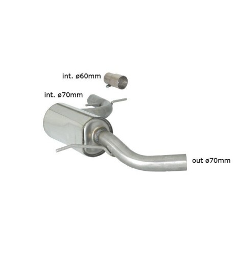 Centrale inox 57 0073 00 VW Golf VI 2 0 GTI TSI 155kw