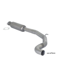 Centrale inox 57 0085 00 Fiat Grande Punto Evo Abarth