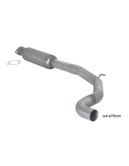 Centrale inox 57 0085 00 Fiat Grande Punto Evo Abarth