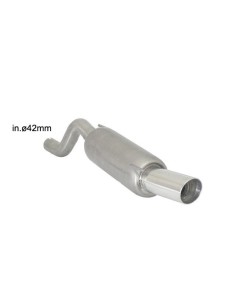 Scarico terminale 10 0519 60 omologato Opel Corsa D 1 2 1 4 51 59 63 66