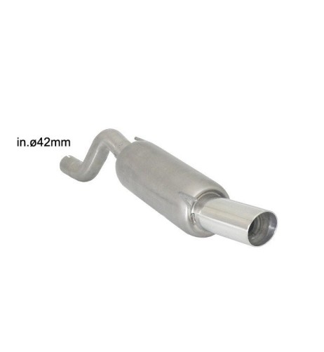 Scarico terminale 10 0519 60 omologato Opel Corsa D 1 2 1 4 51 59 63 66