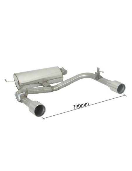 Scarico terminale 50 0066 06 omologato Toyota Celica 1 8 VVT dal 2000