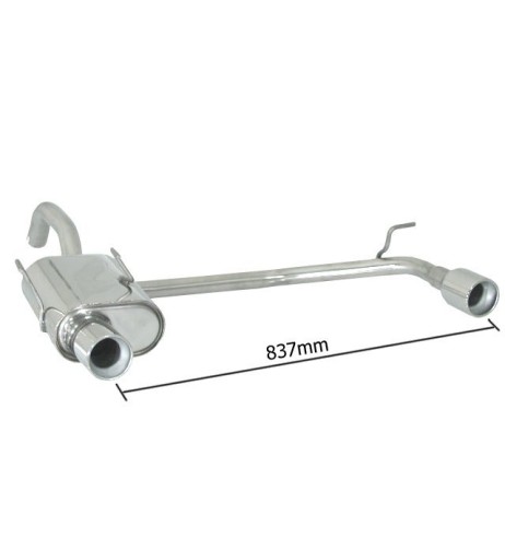 Scarico terminale 50 0178 05 omologato Fiat Panda 169 1 4 100HP 2003 2012