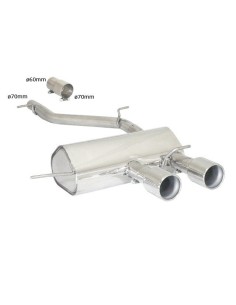 Scarico terminale 50 0303 06 omologato VW Golf VI 2 0R TSI 199kw