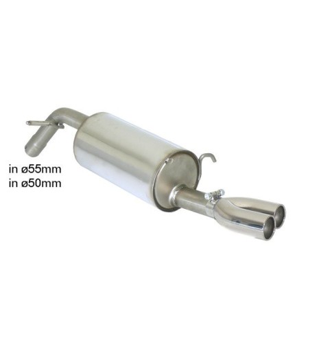 Scarico terminale 50 0452 25 omologato Peugeot 208 XY 1 6 16V THP 115kw