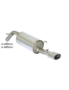 Scarico terminale 50 0457 10 omologato Peugeot 208 1 4 VTI 1 6 VTI