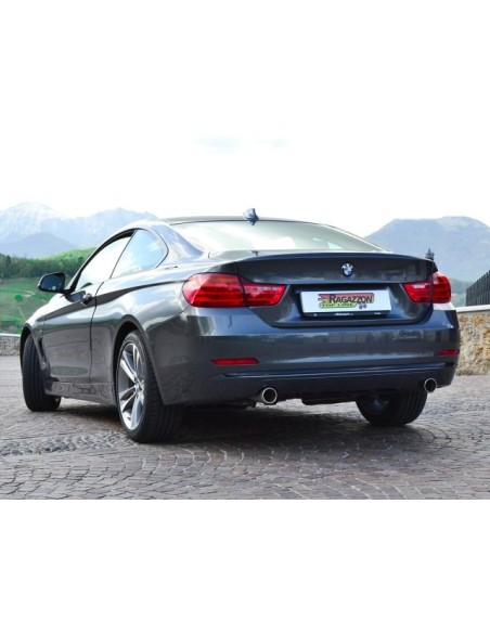 Scarico terminale 50 0462 04 omologato Bmw Serie 3 F30 Sedan F31 Tourin