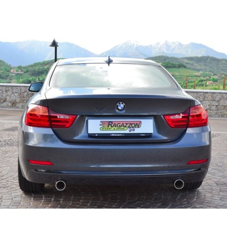 Scarico terminale 50 0462 04 omologato Bmw Serie 3 F30 Sedan F31 Tourin