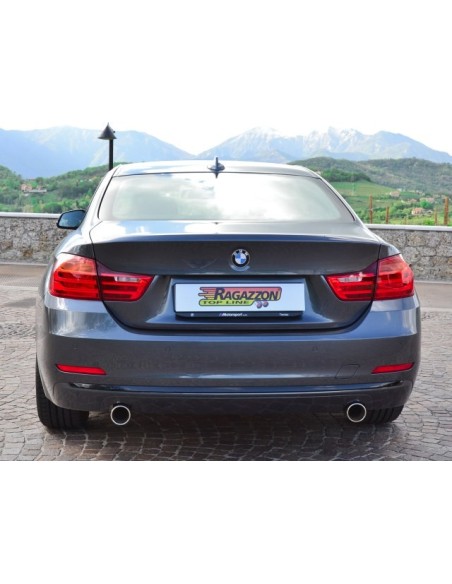 Scarico terminale 50 0462 04 omologato Bmw Serie 3 F30 Sedan F31 Tourin