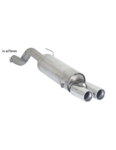 Scarico terminale 50 0464 26 omologato Fiat Grande Punto Punto Evo Abar