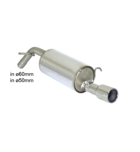 Scarico terminale 50 0471 05 omologato Peugeot 208 1 6 GTI 147 153kw