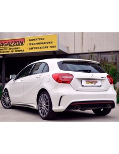 Scarico terminale 50 0479 12 omologato Mercedes Classe A W176 A180 A200 2