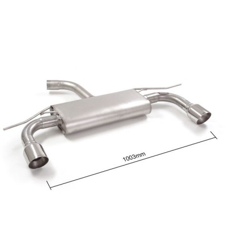 Scarico terminale 50 0501 61 omologato VW Golf VII 1 4 TSI 90 92kw