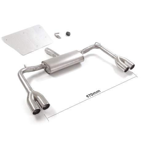 Scarico terminale 50 0513 26 omologato Alfa Romeo Giulietta 1 4 TB 1 6 