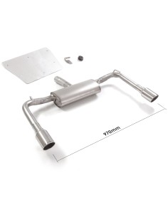 Scarico terminale 50 0513 60 omologato Alfa Romeo Giulietta 1 4 TB 1 6 