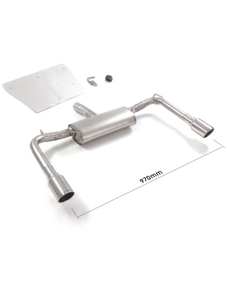 Scarico terminale 50 0513 60 omologato Alfa Romeo Giulietta 1 4 TB 1 6 