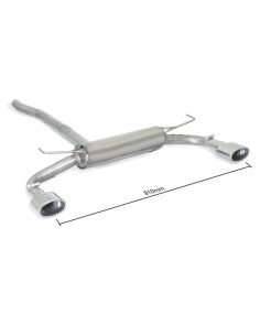 Scarico terminale 50 0547 10 omologato Fiat 500X 1 4 Multiair 1 6 MJT