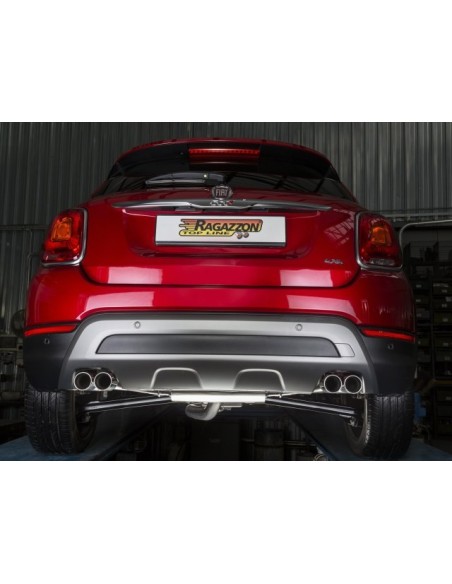 Scarico terminale 50 0552 25 omologato Fiat 500X 1 4 Multiair 1 6 MJT