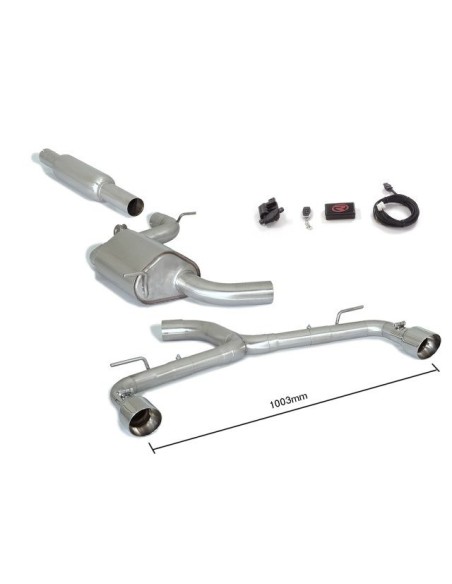 Scarico terminale 50 0701 61 Volkswagen Golf VII 2 0TSI Gti