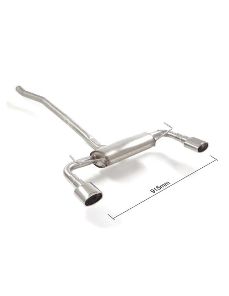 Scarico terminale 50 0705 10 Jeep Renegade 1 4 103kw 1 6 88kw