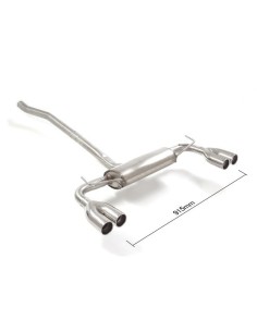 Scarico terminale 50 0705 25 Jeep Renegade 1 4 103kw 1 6 88kw