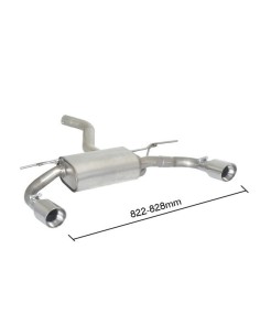 Scarico terminale 50 0728 60 Bmw Serie 3 F30 F31 F35 e Bmw Serie 4 F32 F3