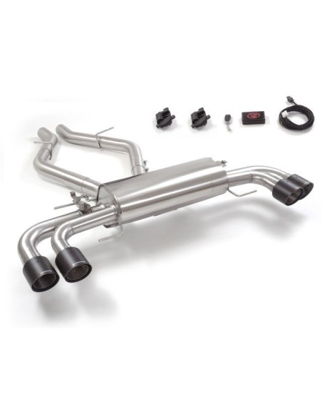 Scarico terminale 50 0736 74 4x100mm Carbon Alfa Romeo Giulia 2 9 dal 201