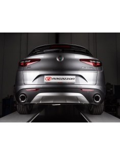Scarico terminale 50 0748 40 doppio Alfa Romeo Stelvio 2 0 Turbo Q4 2