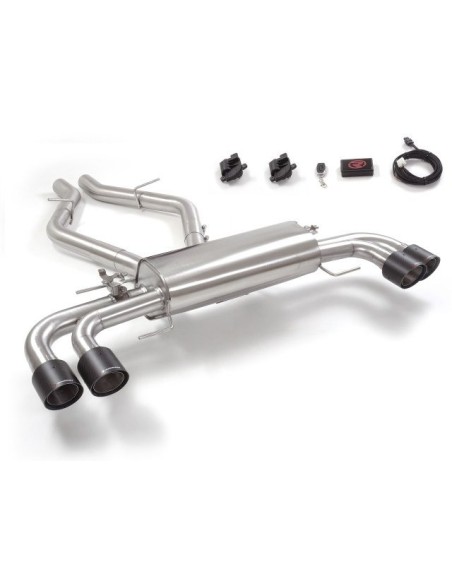 Scarico terminale 50 0787 84 4x100mm Alfa Romeo Stelvio 2 9 Bi Turbo 375k