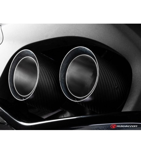 Scarico terminale 50 0787 84 4x100mm Alfa Romeo Stelvio 2 9 Bi Turbo 375k