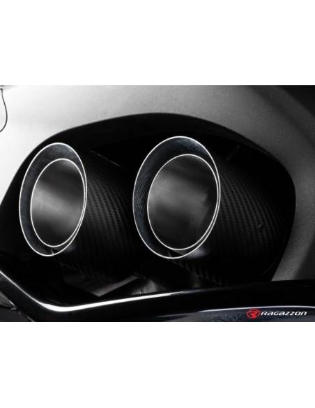 Scarico terminale 50 0787 84 4x100mm Alfa Romeo Stelvio 2 9 Bi Turbo 375k