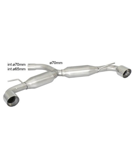 Scarico terminale 58 0585 61 omologato VW Golf VI 2 0 GTI TSI 155kw