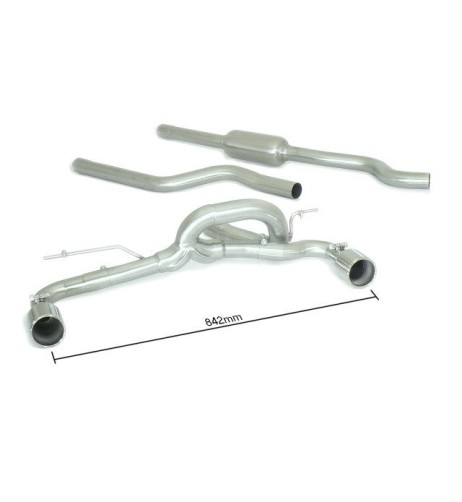 Scarico terminali Ragazzon 50 0555 05 omologato Bmw Serie 1 F20 F21