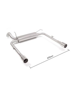 Scarico terminali Ragazzon 50 0922 05 omologato Fiat Tipo 4 porte SW