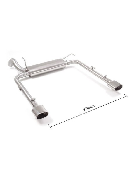 Scarico terminali Ragazzon 50 0922 10 omologato Fiat Tipo 4 porte SW