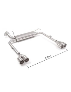 Scarico terminali Ragazzon 50 0922 26 omologato Fiat Tipo 4 porte SW