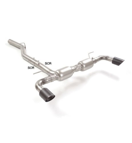 Scarico terminali Ragazzon 50 0938 73 Carbon omologato Alfa Romeo Giulia 