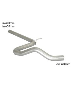 Tubo centrale inox 55 0356 00 Seat Leon III 5F