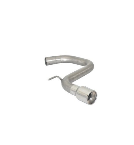Tubo posteriore inox con terminale 50 0352 05 VW Golf VI 1 6 TDI DPF 77kw