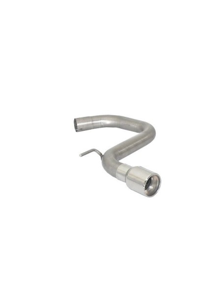 Tubo posteriore inox con terminale 50 0352 05 VW Golf VI 1 6 TDI DPF 77kw