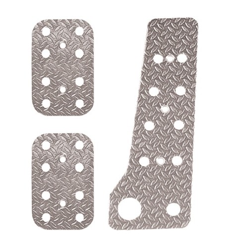 PE366 Kit pedaliere auto in alluminio anodizzato acceleratore tavoletta