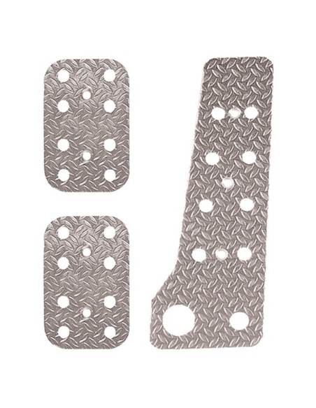 PE366 Kit pedaliere auto in alluminio anodizzato acceleratore tavoletta