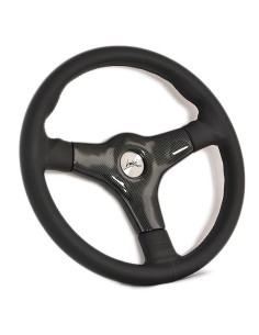 Volante universale Luisi Giba 3 Elegant 355mm in pelle e carbonio 2
