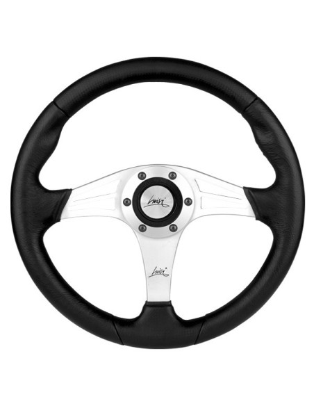 Volante universale Luisi Grinta 350mm in poliuretano nero
