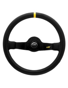 Volante universale Luisi Jet Corsa 350mm in pelle nera 2