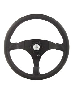 Volante universale Luisi Marina 390mm in tanegum nero