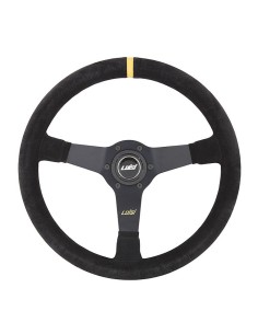 Volante universale Luisi Mirage Corsa 350mm in camoscio nero