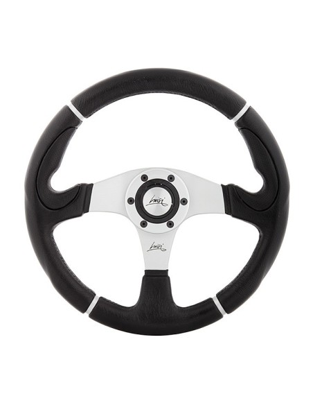 Volante universale Luisi Orion 360mm in poliuretano nero