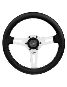 Volante universale Luisi Sharav 315mm in pelle nera